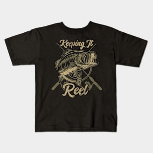 Bass Fishing Kids T-Shirt